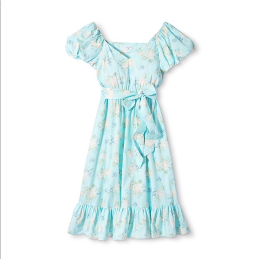 LoveShackFancy X Target Estelle Puff Sleeve Dress Size 2